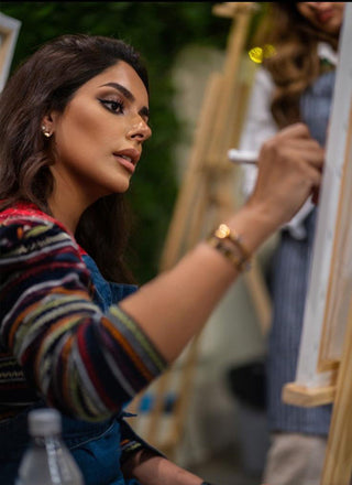 Artist Fatma AlSalem