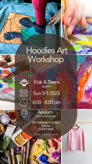 Hoodies Art Workshop